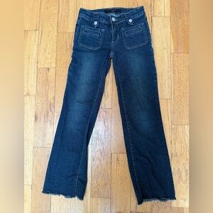 GIRLS Joe's Jeans Maya Bell Frayed Hem size 7/8